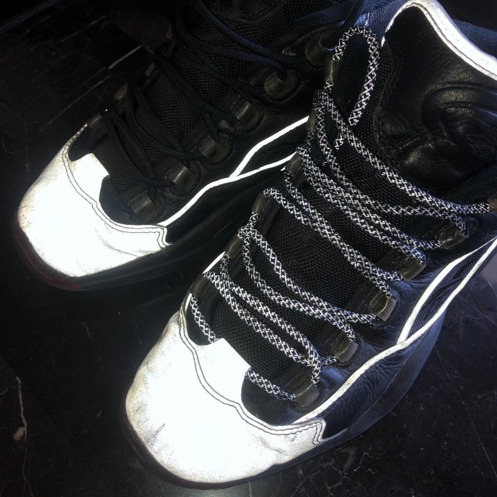Iverson Reebok Question Mid 3M (Black/Red) - Picture 13 of 16